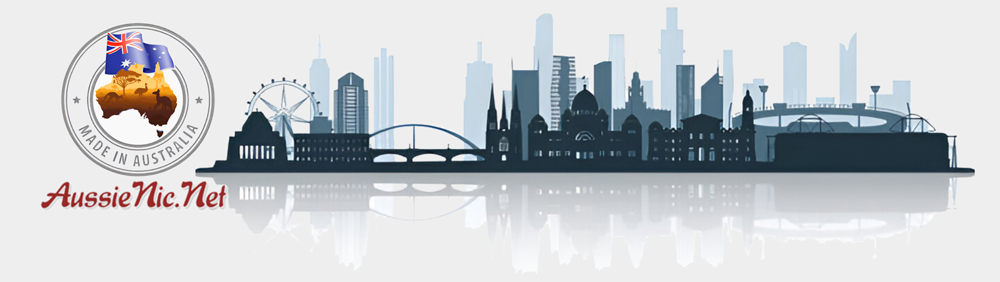 Made in Australia - Web Design by Monika Logo